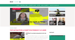Desktop Screenshot of blog-e-liquide.com